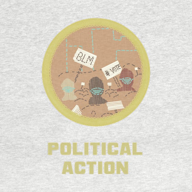 Merit Badge for Political Action by LochNestFarm